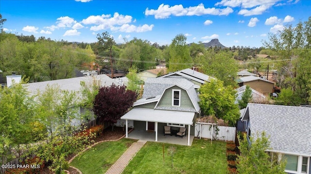 122 N Willow St, Prescott, AZ 86305 - view from above of property