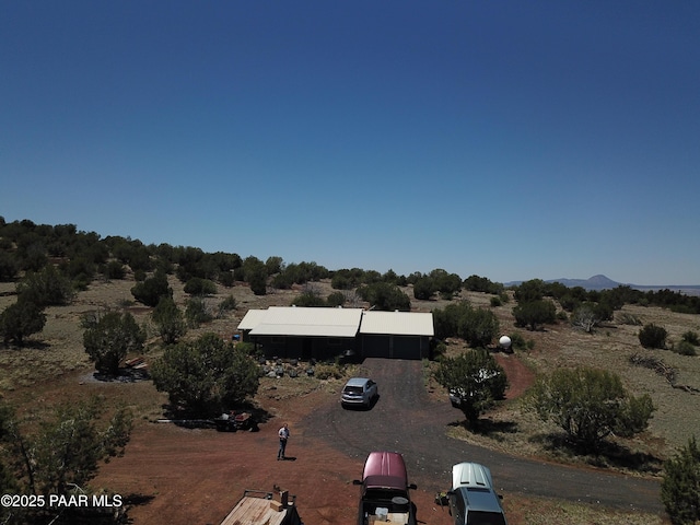 1155 W Half Moon Ct, Ash Fork, AZ 86320 - aerial overview of property's location