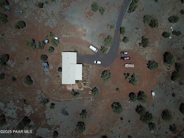 1155 W Half Moon Ct, Ash Fork, AZ 86320 - aerial view of property's location