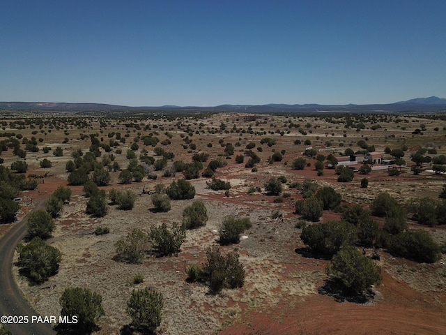 1155 W Half Moon Ct, Ash Fork, AZ 86320 - mountain view featuring rural landscape and a desert landscape
