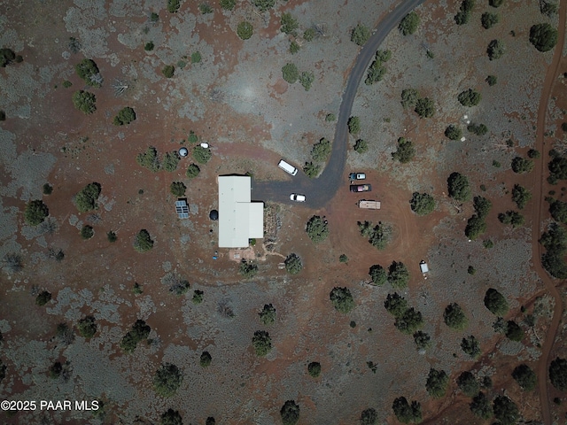 1155 W Half Moon Ct, Ash Fork, AZ 86320 - aerial overview of property's location