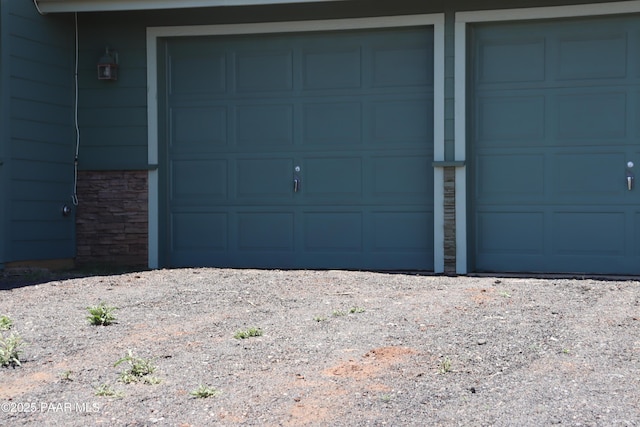 1155 W Half Moon Ct, Ash Fork, AZ 86320 - view of garage