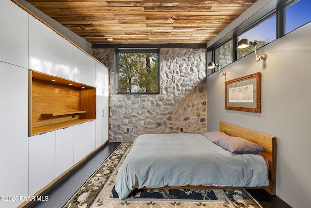 51 Rill Rd, Prescott, AZ 86305 - bedroom featuring wooden ceiling and wood finished floors
