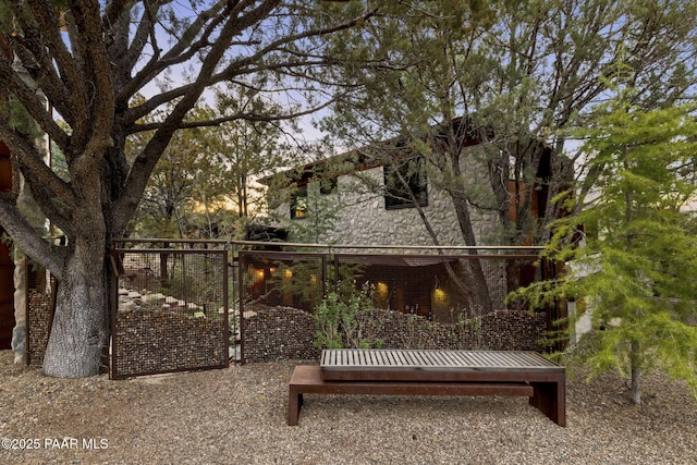51 Rill Rd, Prescott, AZ 86305 - view of yard with a gate
