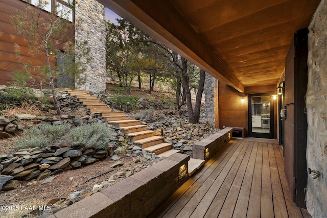 51 Rill Rd, Prescott, AZ 86305 - deck with stairs