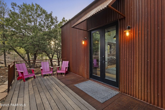 51 Rill Rd, Prescott, AZ 86305 - deck with french doors