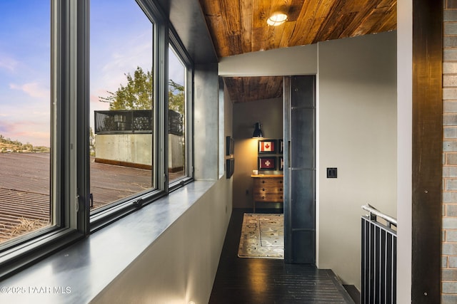 51 Rill Rd, Prescott, AZ 86305 - hallway with wooden ceiling