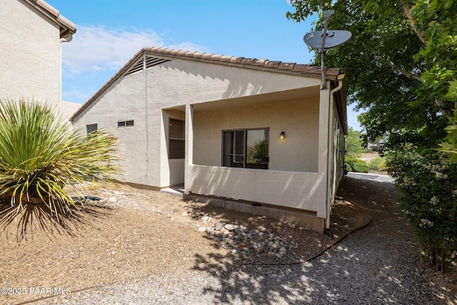 1735 Oro Dr, Cottonwood, AZ 86326 - back of property with stucco siding