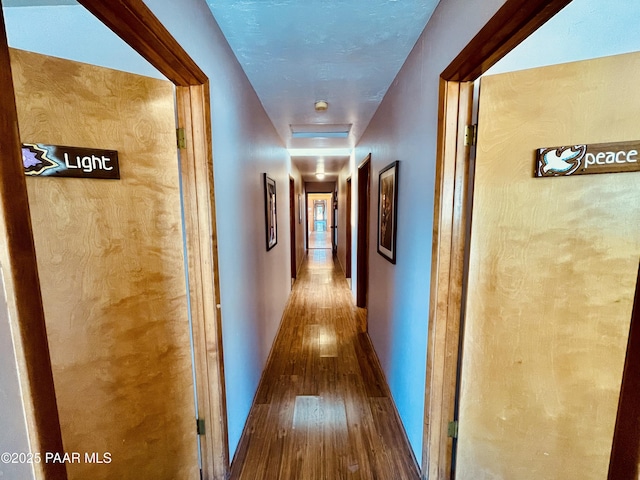 28555 N Feather Mountain Rd, Paulden, AZ 86334 - hallway with wood finished floors