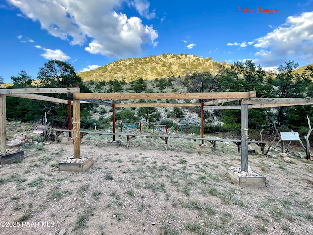 28555 N Feather Mountain Rd, Paulden, AZ 86334 - view of yard featuring a mountain view