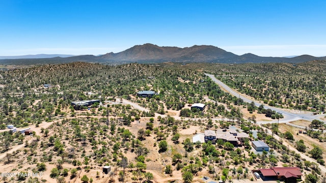 13175 N Bull Run Rd, Prescott, AZ 86305 - aerial view of a mountain backdrop