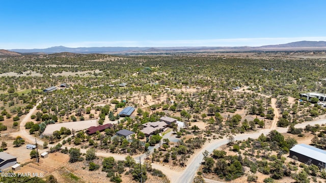 13175 N Bull Run Rd, Prescott, AZ 86305 - bird's eye view of a mountainous background