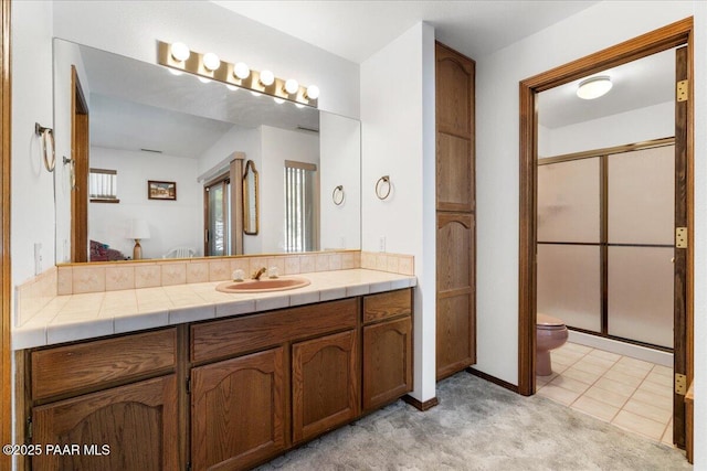 110 High Chaparral Loop, Prescott, AZ 86303 - full bath with vanity, a shower stall, and toilet