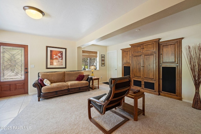 115 E Rosser St, Prescott, AZ 86301 - living area featuring light carpet and baseboards