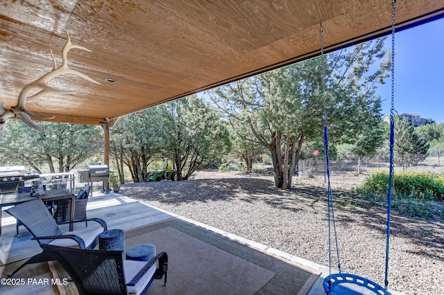 1365 W Ridge Dr, Prescott, AZ 86305 - view of patio with area for grilling