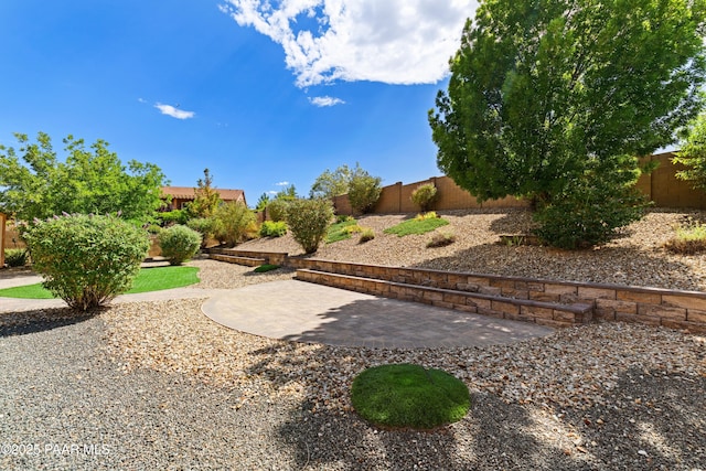 4276 N Pembroke St, Prescott Valley, AZ 86314 - fenced backyard with a patio area