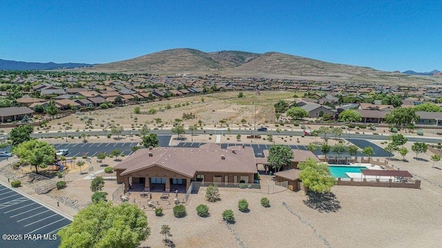 4276 N Pembroke St, Prescott Valley, AZ 86314 - aerial perspective of suburban area featuring a mountain backdrop