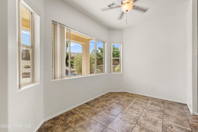 4276 N Pembroke St, Prescott Valley, AZ 86314 - spare room featuring ceiling fan and baseboards