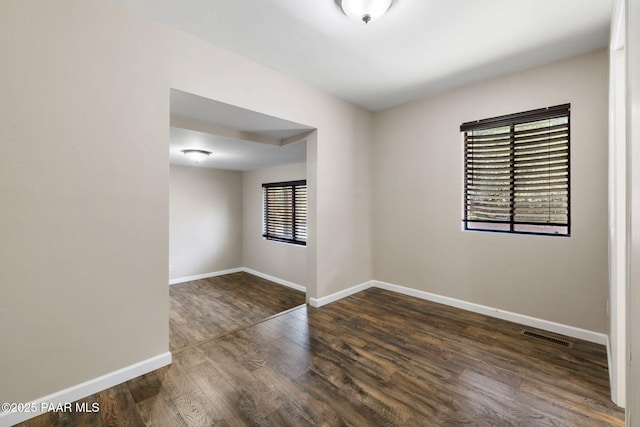 5712 W Sunrise Dr, Prescott, AZ 86305 - unfurnished room with baseboards and wood finished floors