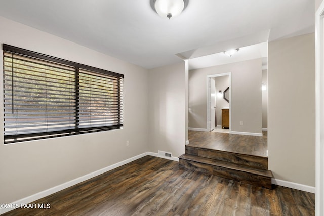 5712 W Sunrise Dr, Prescott, AZ 86305 - unfurnished room featuring wood finished floors and baseboards