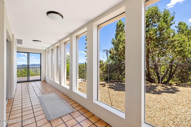 5712 W Sunrise Dr, Prescott, AZ 86305 - unfurnished sunroom with tile patterned flooring