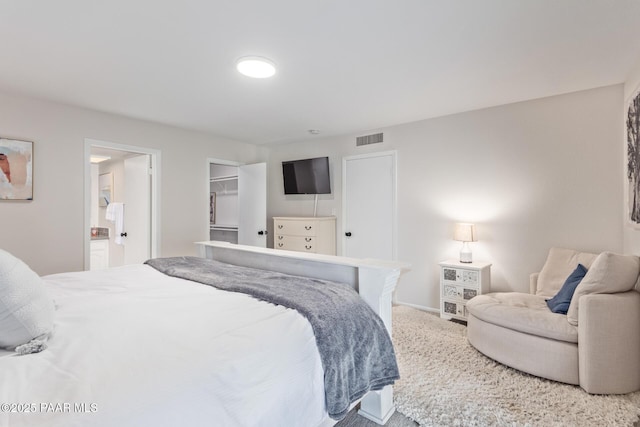 502 E Le Marche Ave, Phoenix, AZ 85022 - carpeted bedroom with ensuite bath, baseboards, and visible vents