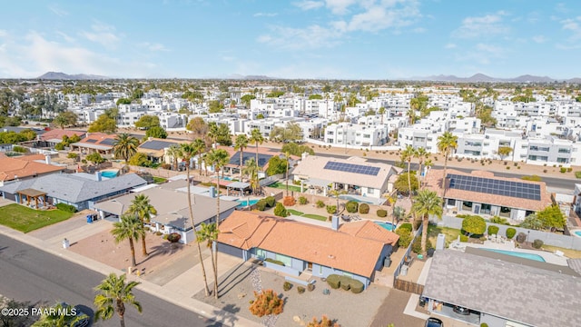 502 E Le Marche Ave, Phoenix, AZ 85022 - birds eye view of property featuring a mountain view and a residential view