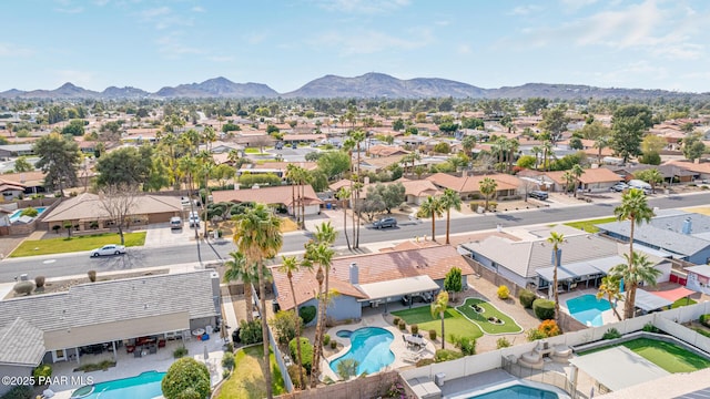 502 E Le Marche Ave, Phoenix, AZ 85022 - drone / aerial view featuring a mountain view and a residential view