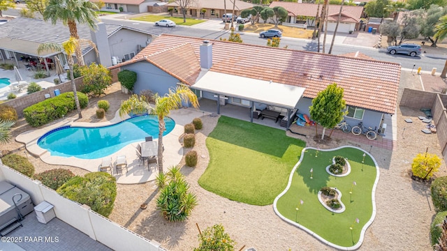 502 E Le Marche Ave, Phoenix, AZ 85022 - bird's eye view with a residential view