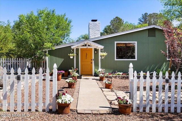 714 Mingus Ave, Prescott, AZ 86301 - view of front of house with a chimney