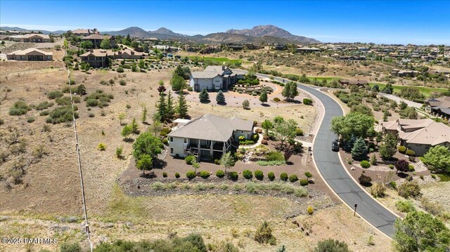 1183 Northridge Dr, Prescott, AZ 86301 - view from above of property with mountains