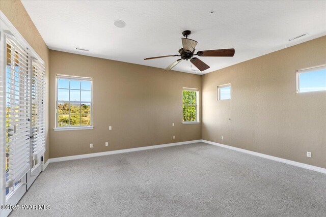 1183 Northridge Dr, Prescott, AZ 86301 - unfurnished bedroom featuring carpet flooring and ceiling fan