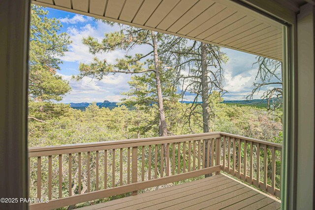 1251 Navajo Way, Prescott, AZ 86305 - view of deck
