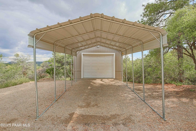1251 Navajo Way, Prescott, AZ 86305 - view of parking / parking lot featuring a garage