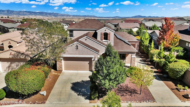 7590 E Traders Trl, Prescott Valley, AZ 86314 - drone / aerial view featuring a mountain view