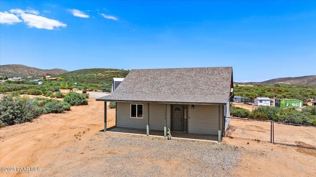 17940 E Native Dancer Ln, Dewey-Humboldt, AZ 86327 - view of front facade with a mountain view
