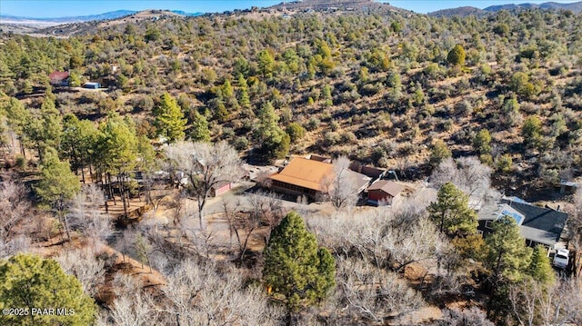 249 S Lynx Creek Rd, Prescott, AZ 86303 - drone / aerial view featuring a mountain view