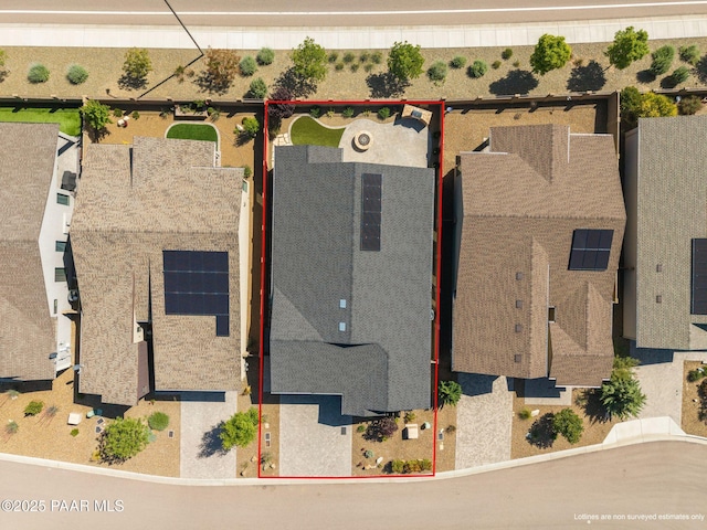 5268 Tranquil Bluff Way, Prescott, AZ 86301 - view of property location featuring property parcel outlined