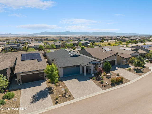 5268 Tranquil Bluff Way, Prescott, AZ 86301 - aerial perspective of suburban area with a mountain backdrop
