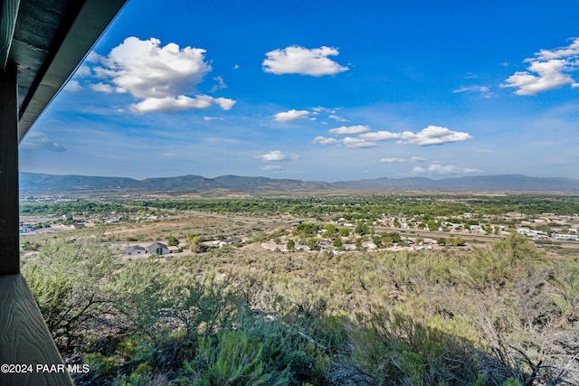 view of mountain feature