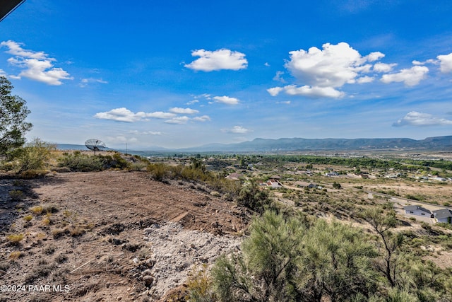 view of mountain feature