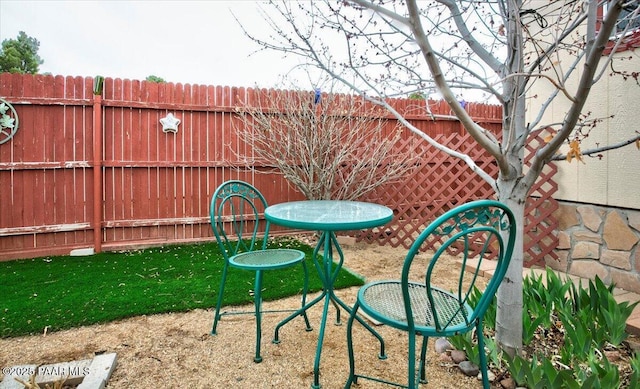 6174 N Viewpoint Dr, Prescott Valley, AZ 86314 - view of patio featuring fence