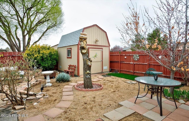 6174 N Viewpoint Dr, Prescott Valley, AZ 86314 - view of shed with a fenced backyard