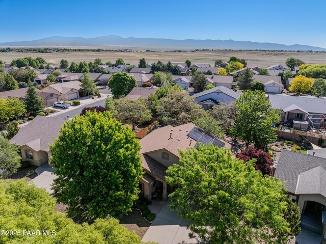 5461 N Bremont Way, Prescott Valley, AZ 86314 - aerial perspective of suburban area featuring a mountainous background