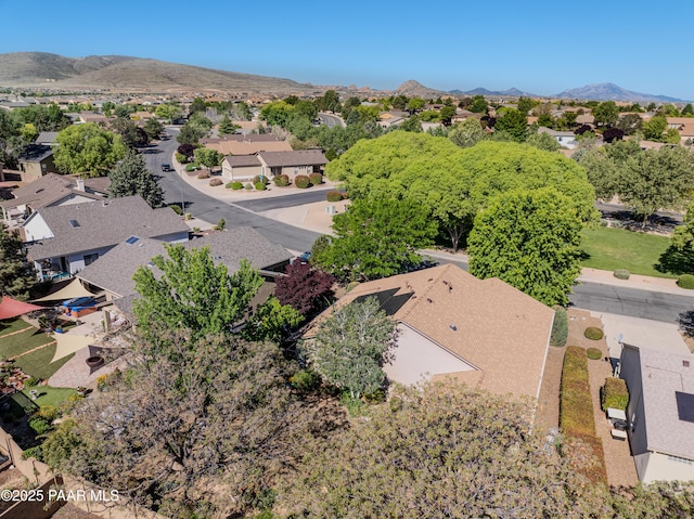 5461 N Bremont Way, Prescott Valley, AZ 86314 - aerial view of residential area with mountains