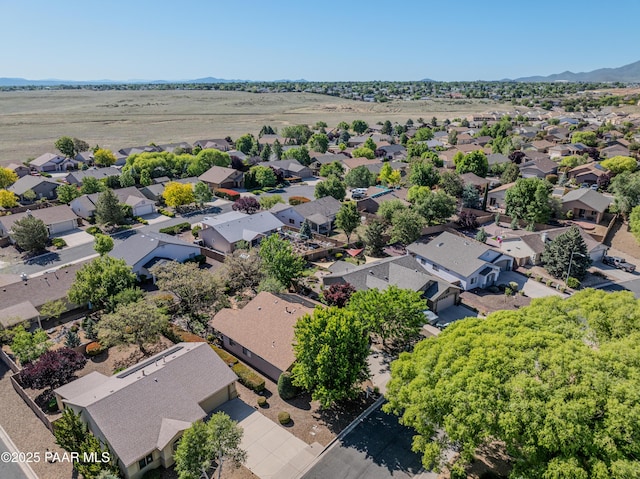 5461 N Bremont Way, Prescott Valley, AZ 86314 - aerial view of residential area with mountains