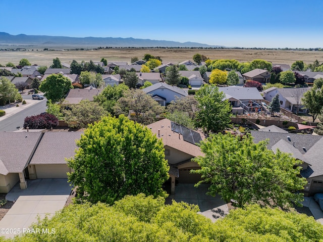 5461 N Bremont Way, Prescott Valley, AZ 86314 - aerial view of residential area with a mountainous background