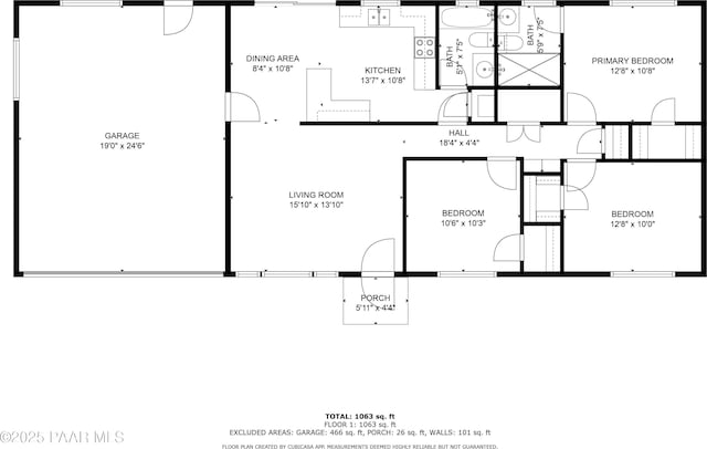 856 E Damion Loop, Chino Valley, AZ 86323 - room layout