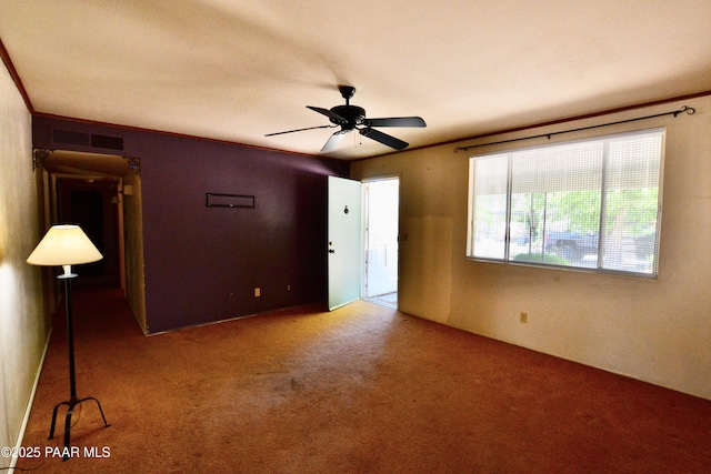 856 E Damion Loop, Chino Valley, AZ 86323 - carpeted empty room featuring a ceiling fan