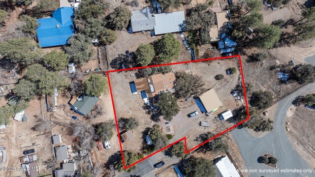 1467 N Vyne St, Prescott, AZ 86305 - birds eye view of property